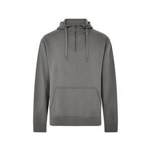 Kustom Kit Unisex Adult Quarter Zip Hoodie / Dark Grey